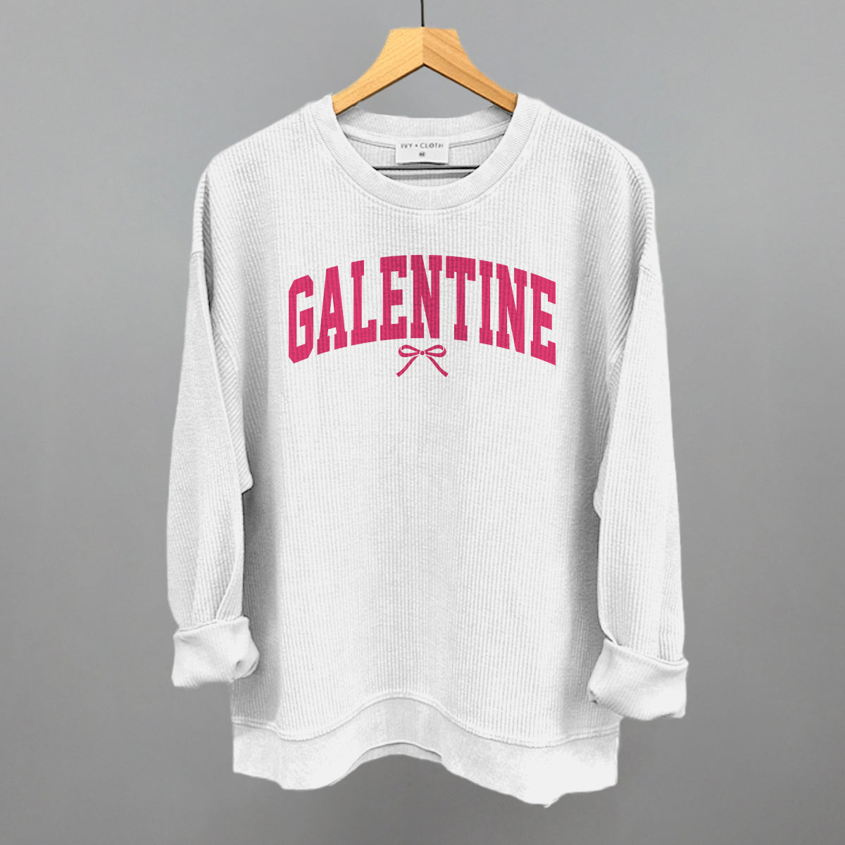 Galentine (Collegiate + Bow) Ivy + Cloth