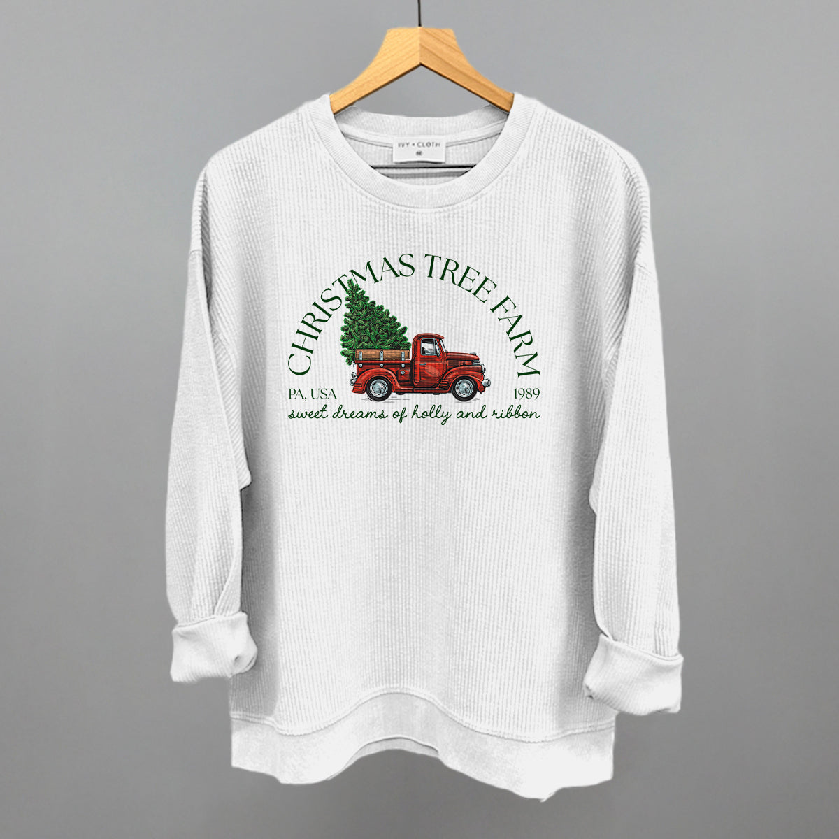 Christmas Tree Farm 1989 Ivy + Cloth