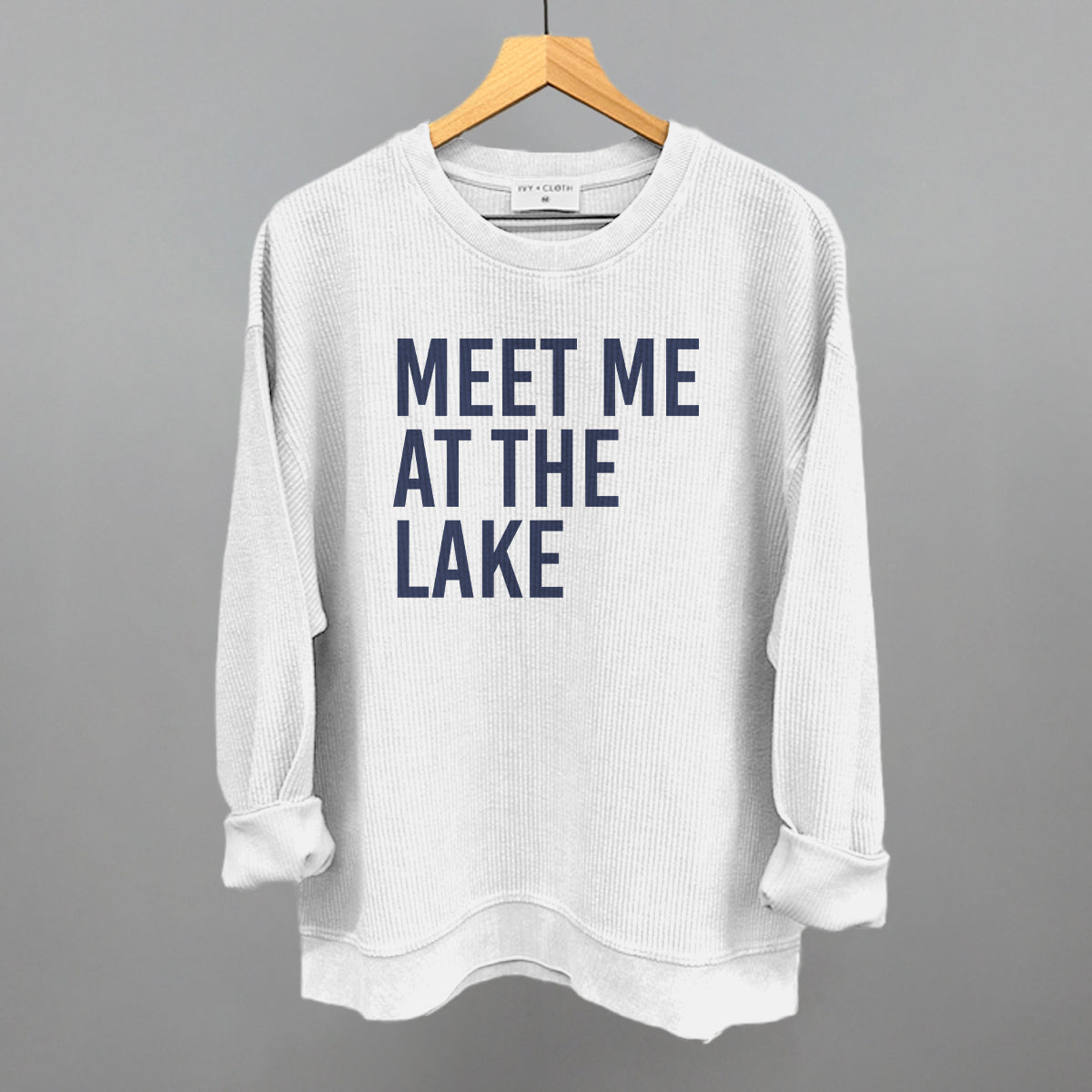 Meet Me At The Lake (Blue) Ivy + Cloth