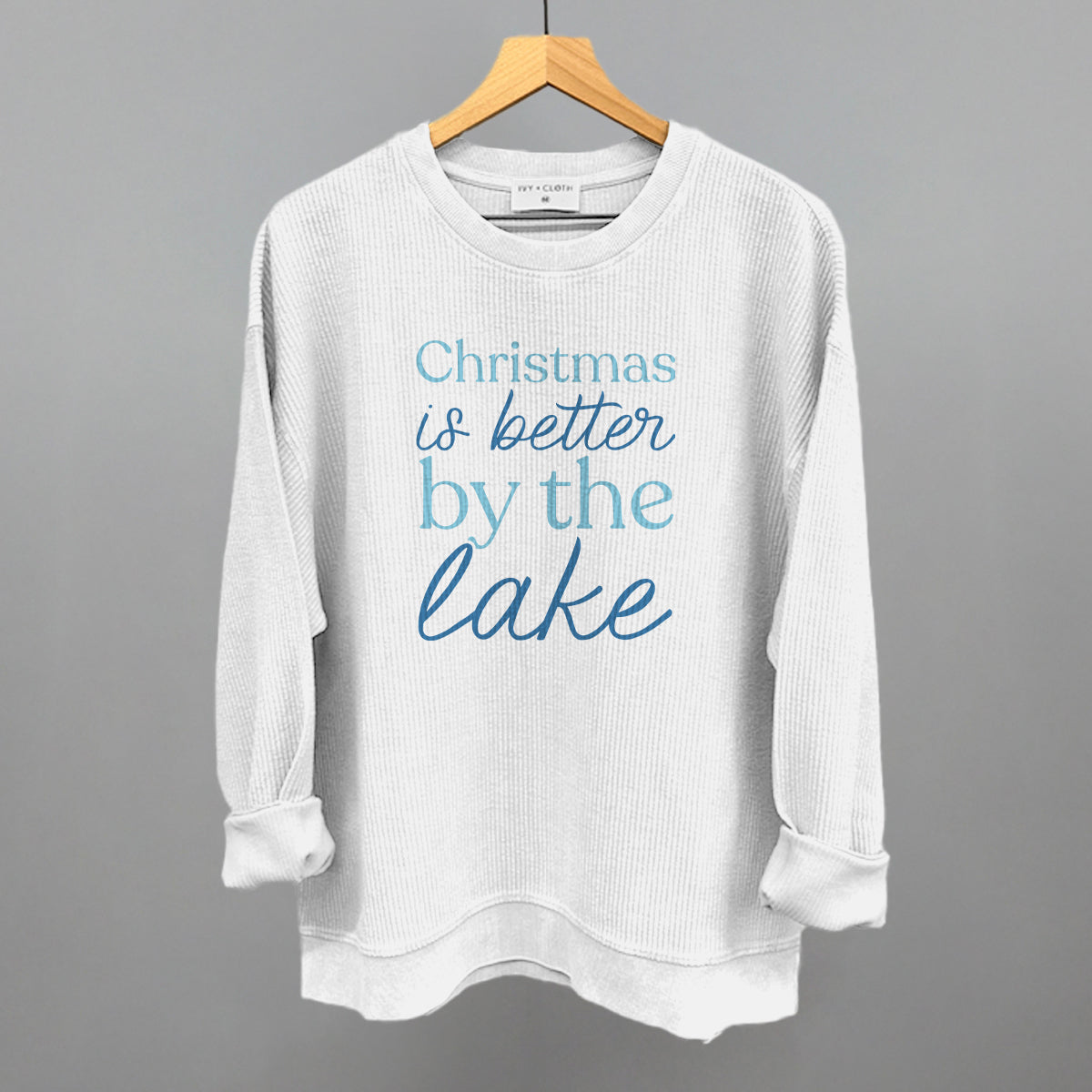 Christmas Is Better By The Lake Ivy + Cloth