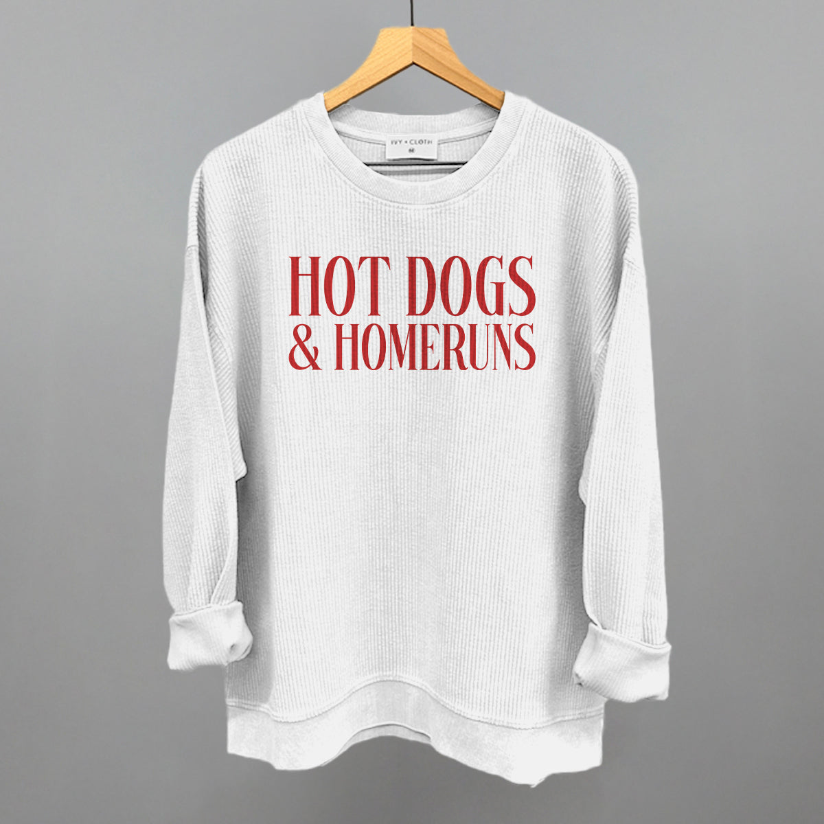 Hot Dogs & Homeruns Ivy + Cloth