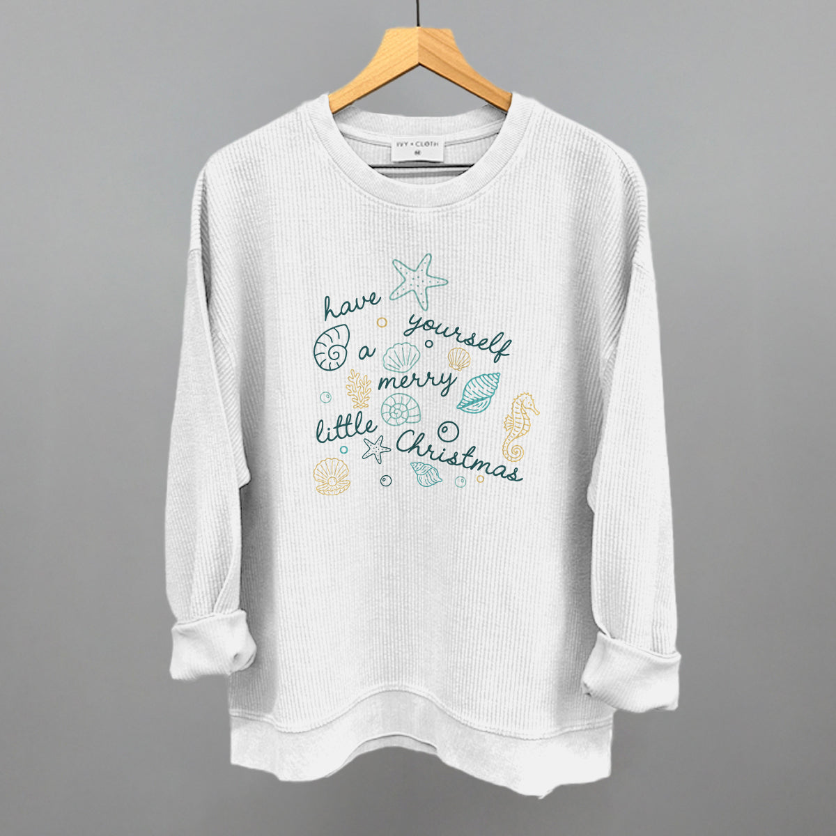 Have Yourself A Merry Little Christmas Beachy Ivy + Cloth