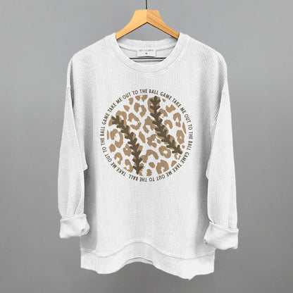 Take Me Out To The Ball Game (Leopard Baseball) Ivy + Cloth