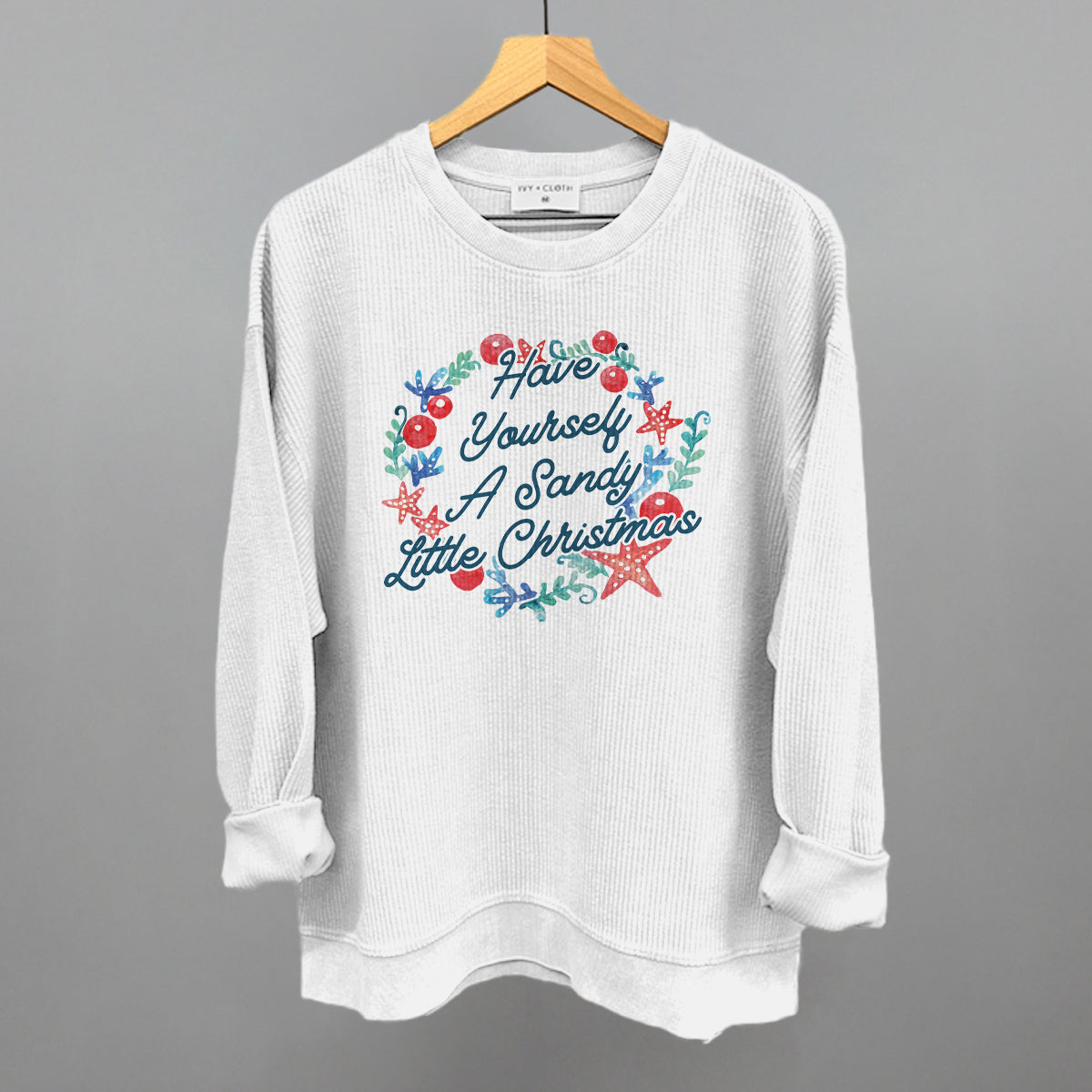 Have Yourself A Sandy Little Christmas Ivy + Cloth