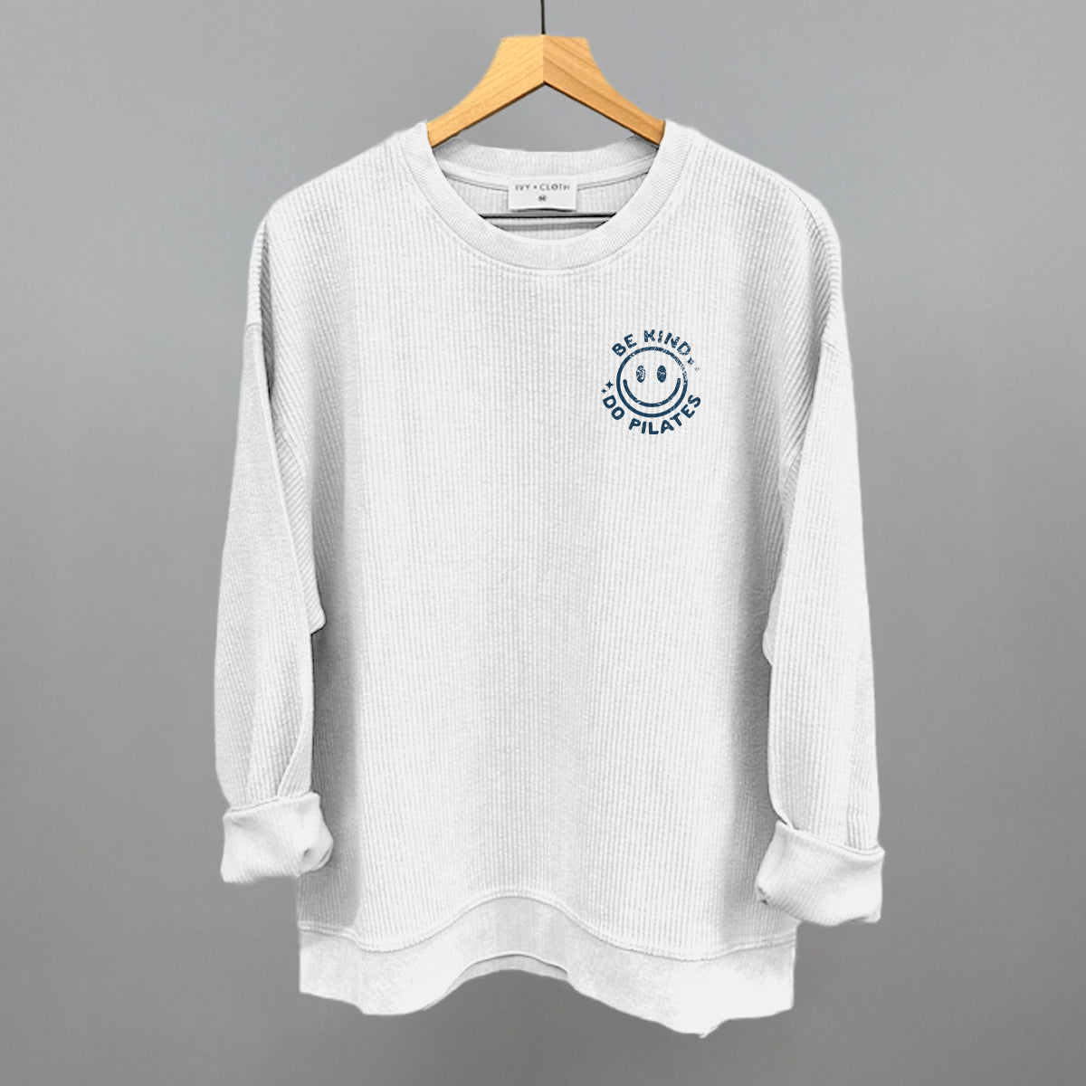 Be Kind, Do Pilates (Left Chest) Ivy + Cloth