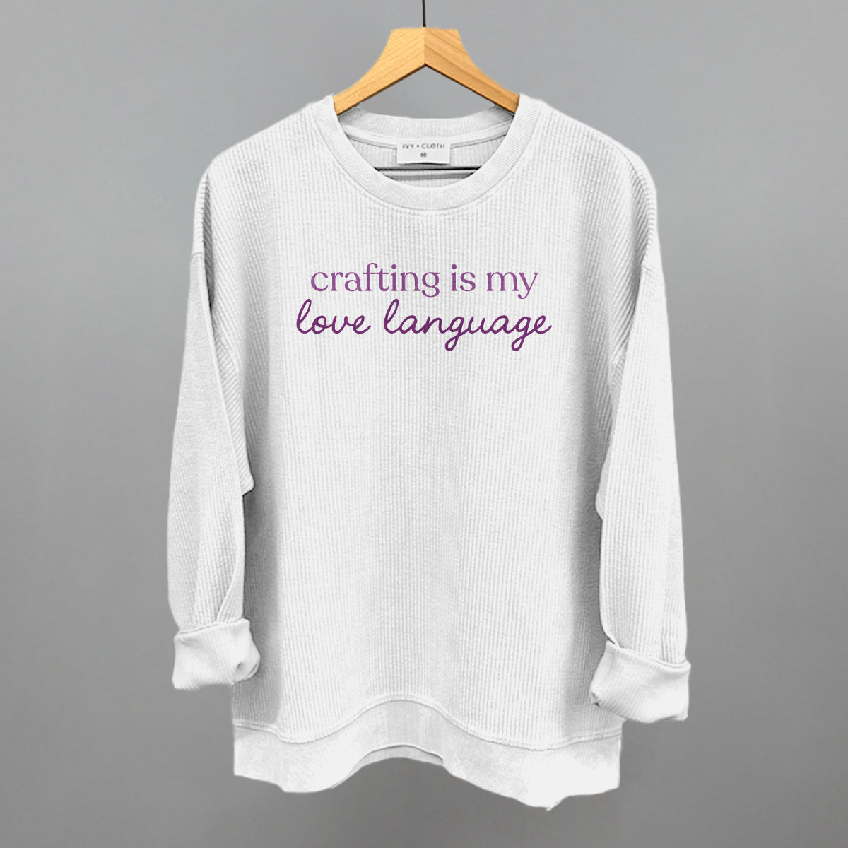 Crafting Is My Love Language Ivy + Cloth