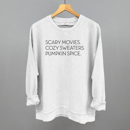 Scary Movies, Cozy Sweaters, Pumpkin Spice Ivy + Cloth