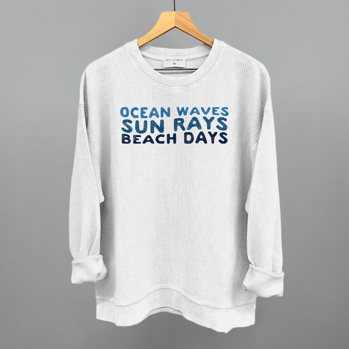 Ocean Waves, Sun Rays, Beach Days Ivy + Cloth