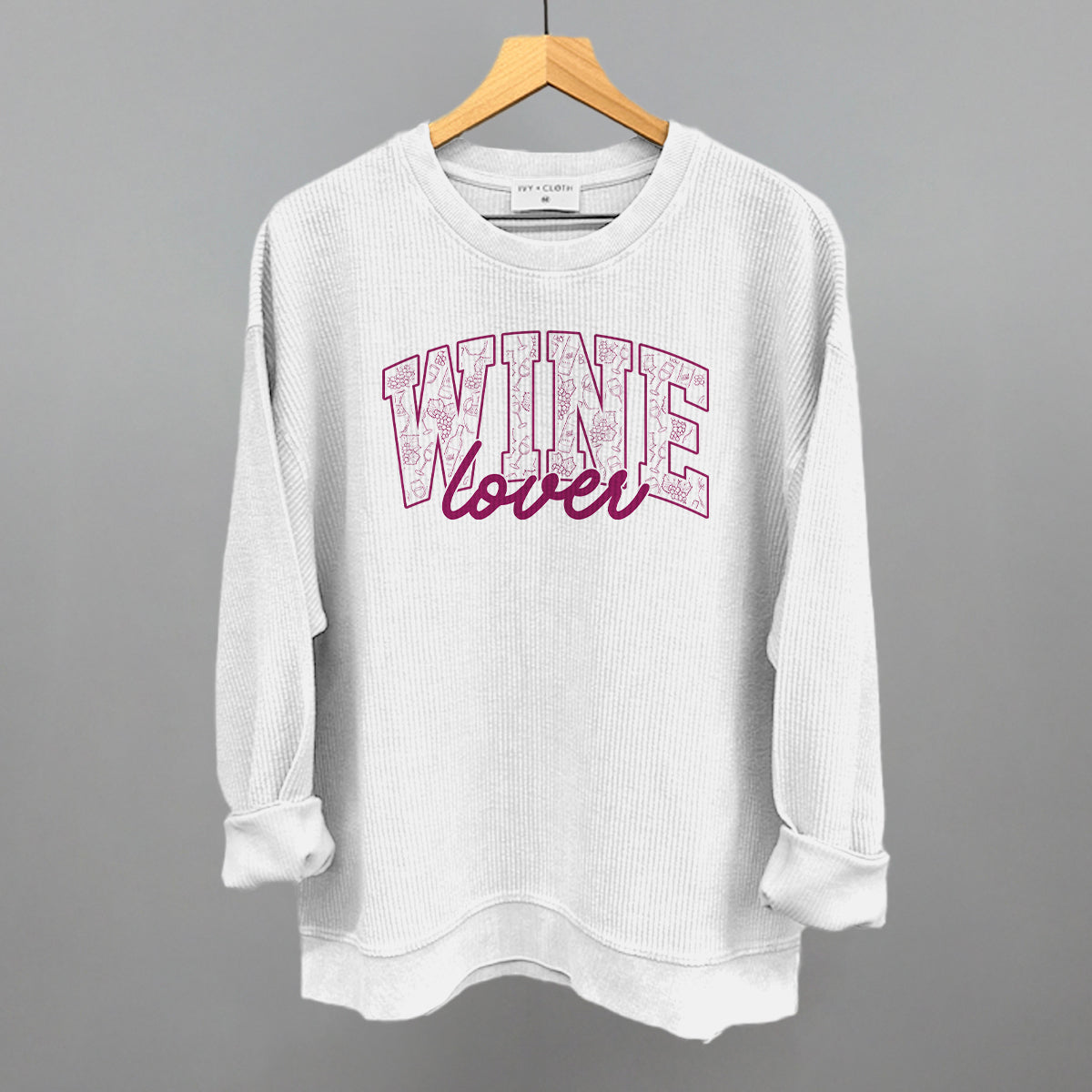 Wine Lover Arch + Script Ivy + Cloth