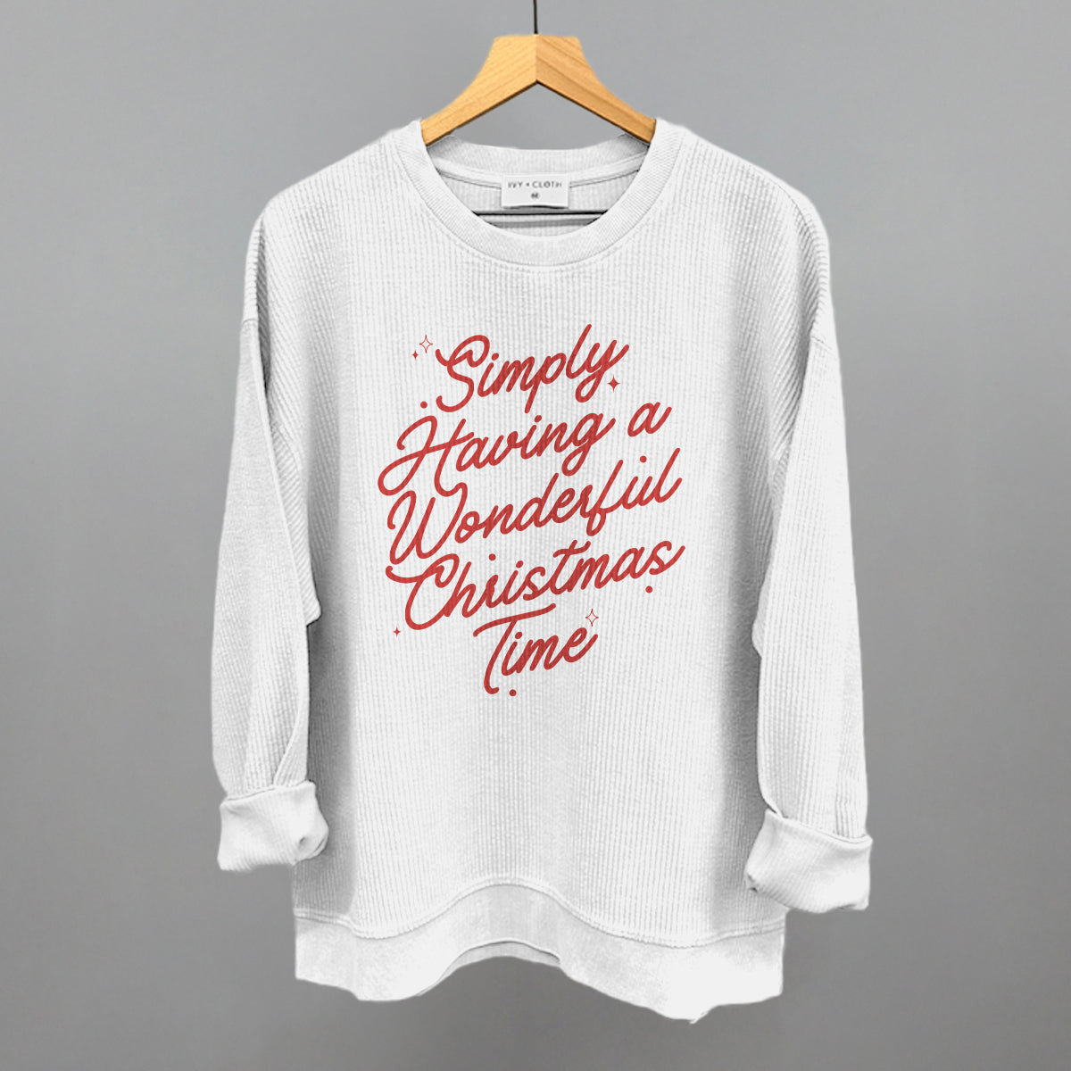 Simply Having A Wonderful Christmas Time Ivy + Cloth
