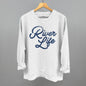 River Life (Distressed Script) Ivy + Cloth