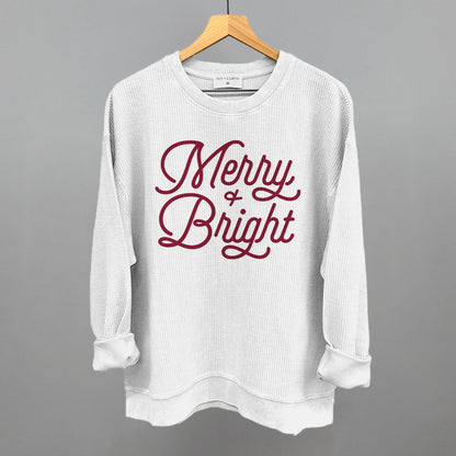 Merry And Bright (Monoline Script) Ivy + Cloth