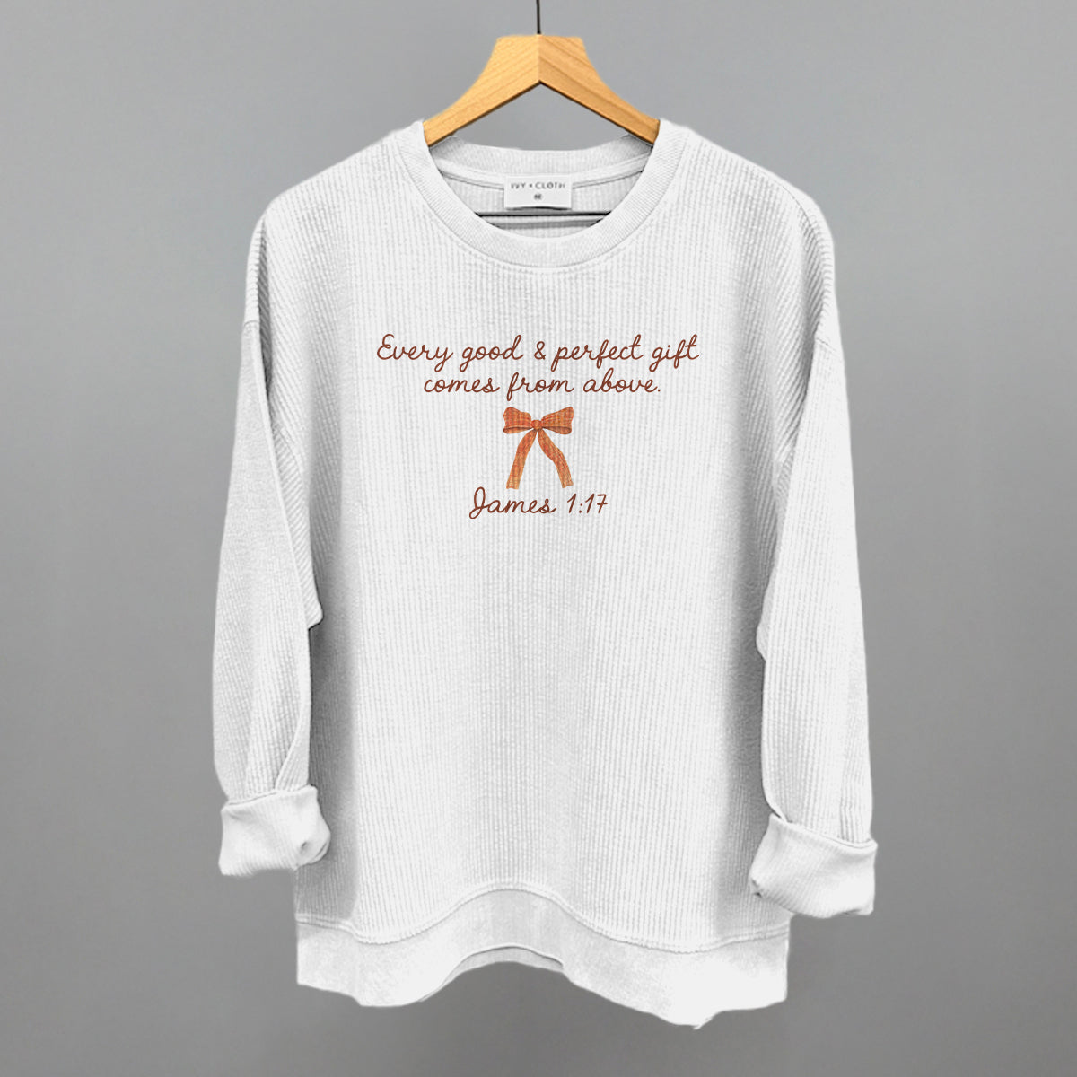 Every Good & Perfect Gift James 1:17 Ivy + Cloth