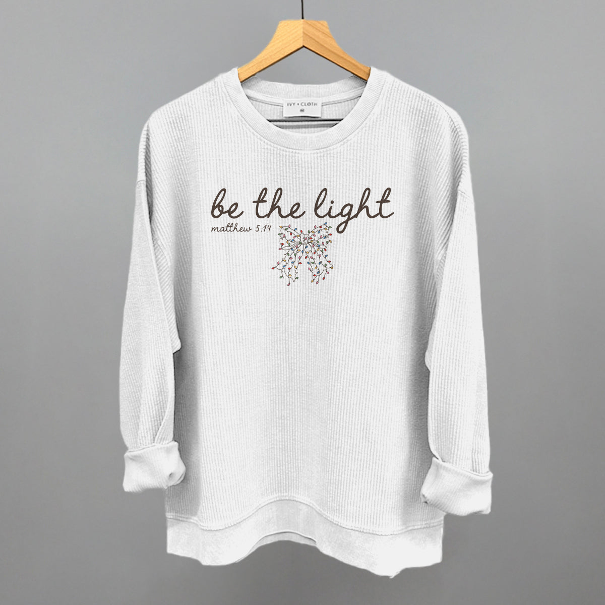 Be The Light Bow Ivy + Cloth