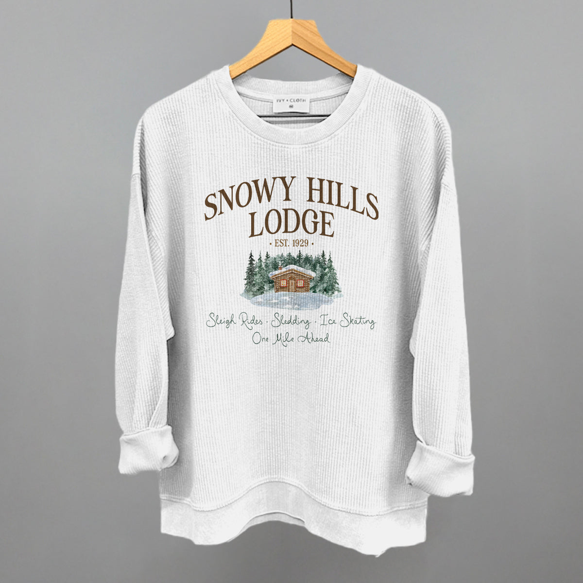 Snowy Hills Lodge Ivy + Cloth