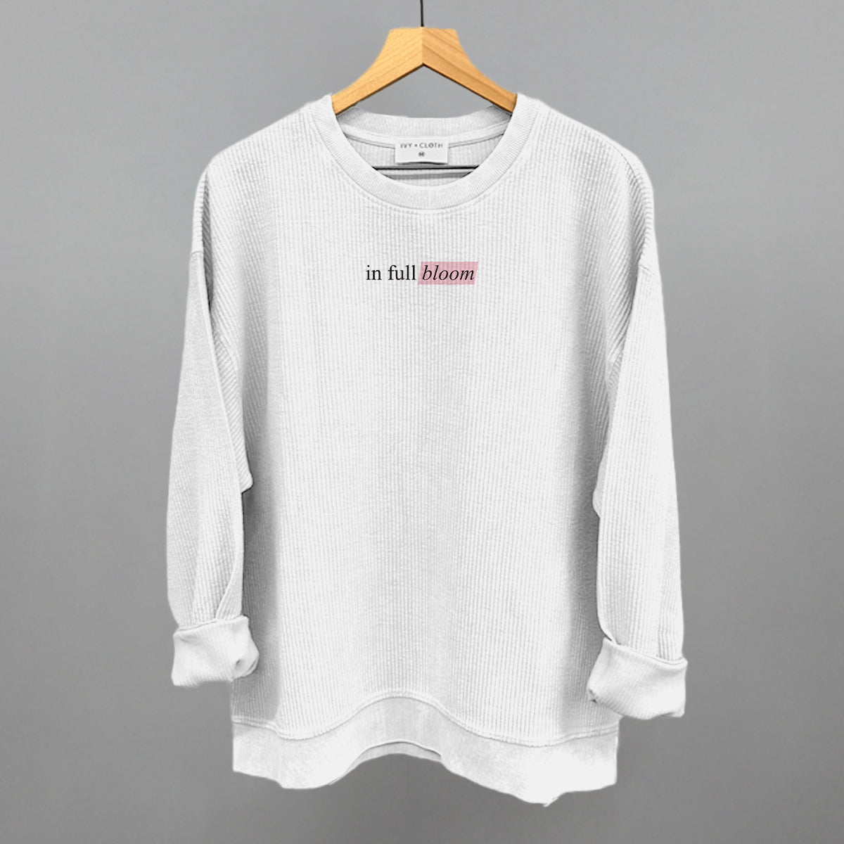 In Full Bloom Serif Ivy + Cloth