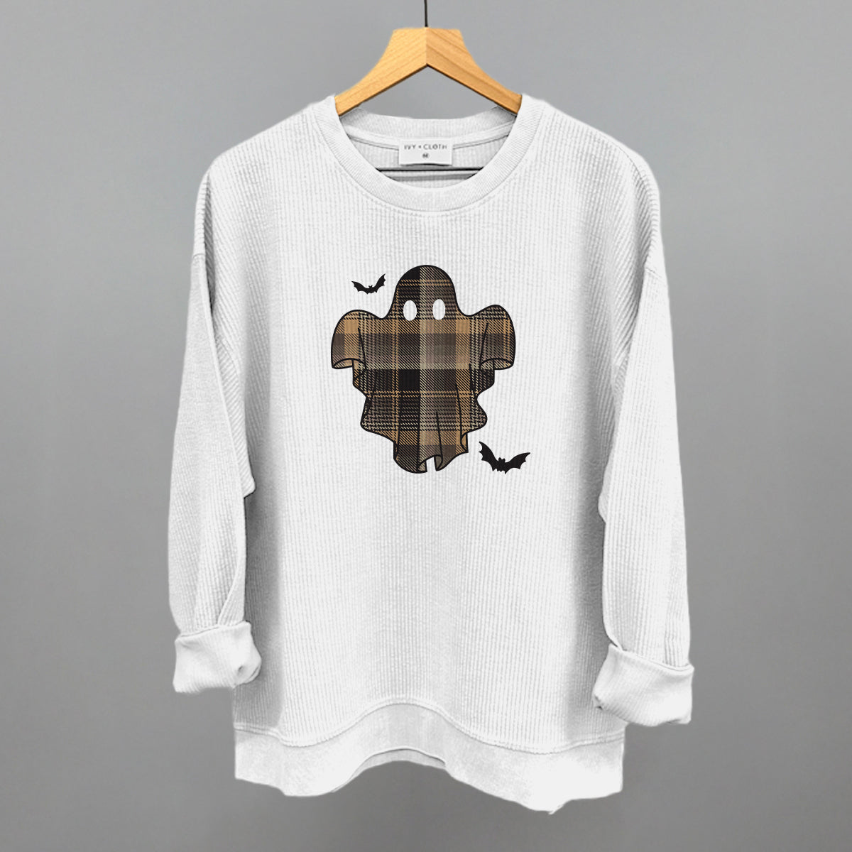 Flannel Ghost & Bats Ivy + Cloth
