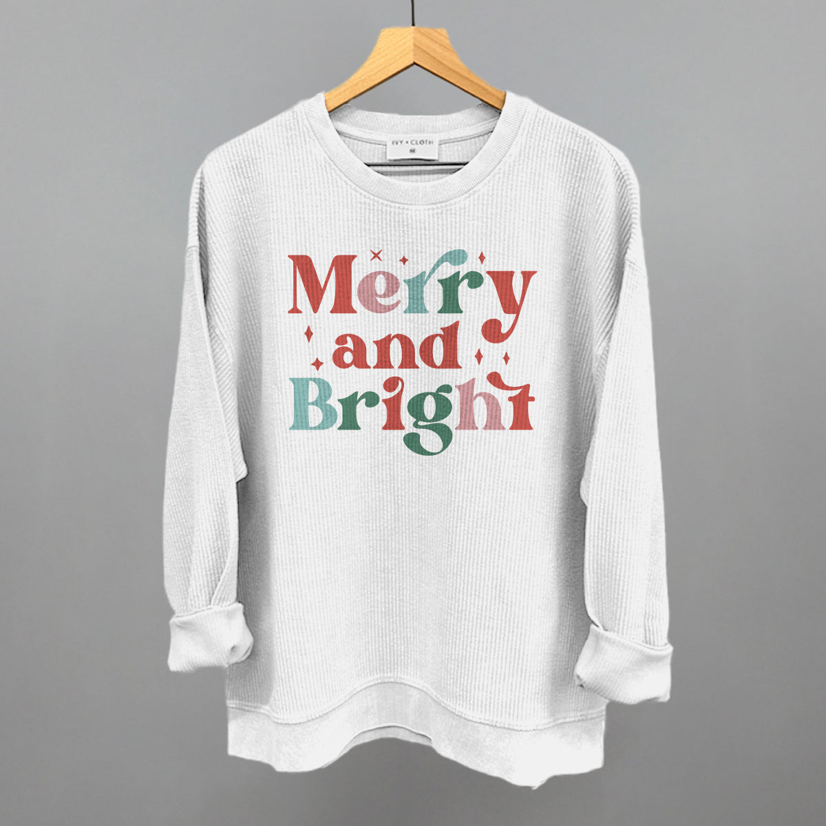 Merry and Bright Colorful Ivy + Cloth