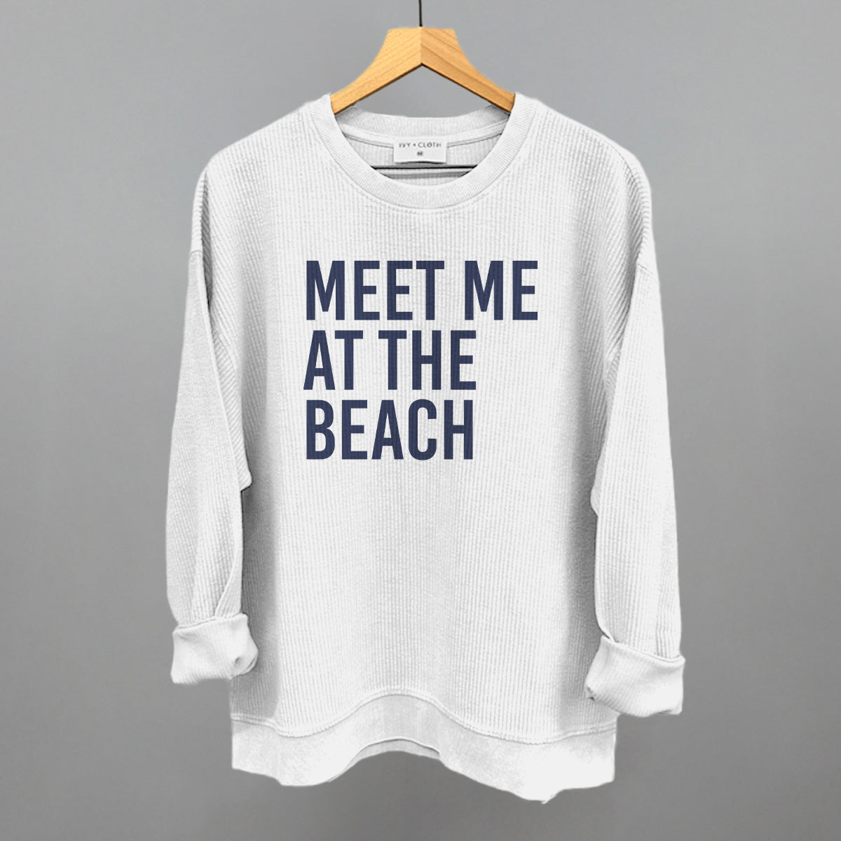 Meet Me At The Beach (Blue) Ivy + Cloth