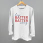 Hey Batter Batter Swing (Red + Navy) Ivy + Cloth