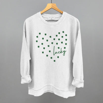 Lucky (Heart Shamrocks) Ivy + Cloth