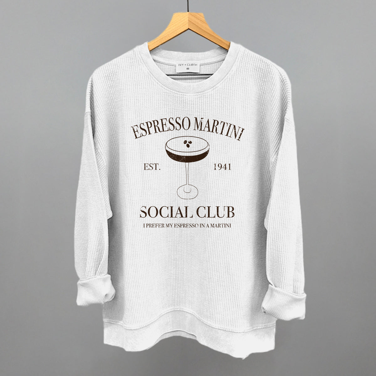Espresso Martini Social Club Ivy + Cloth