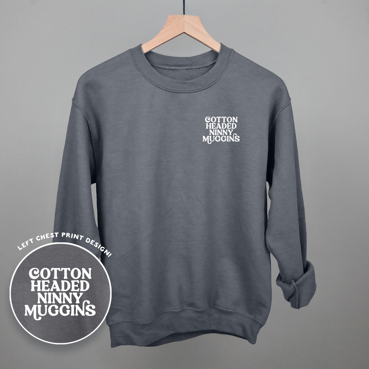 Cotton Headed Ninny Muggins (Left Chest) Ivy + Cloth