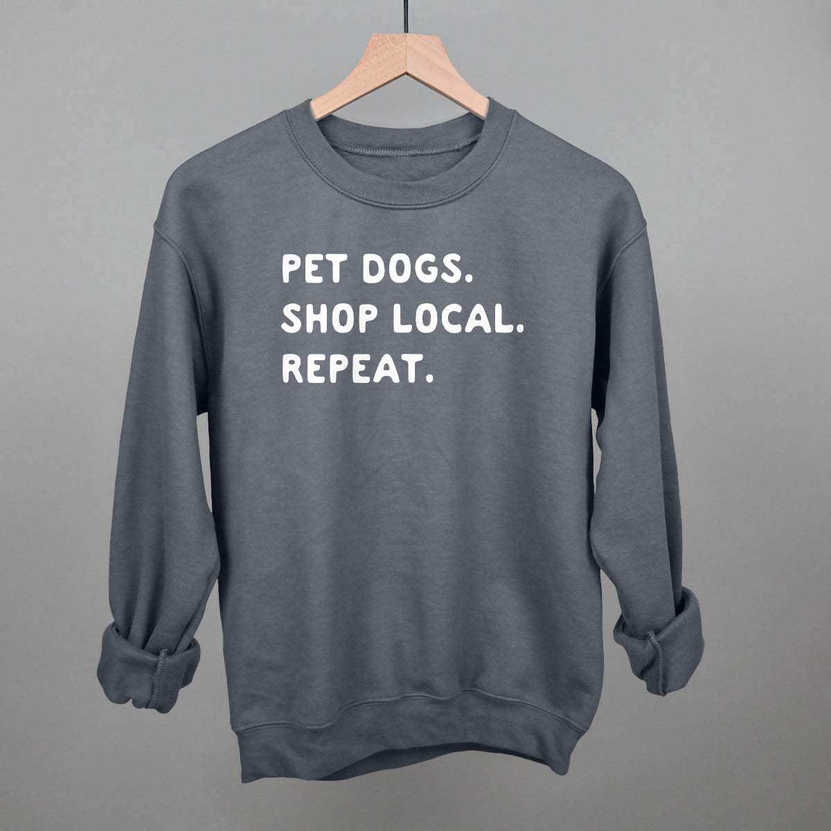 Pet Dogs. Shop Local. Repeat. Ivy + Cloth