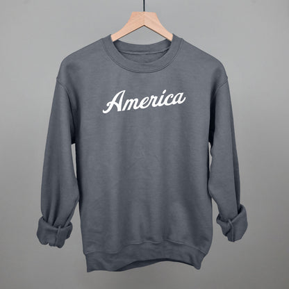 Vintage America (White Ink) Ivy + Cloth