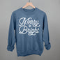 Merry And Bright (Monoline Script) Ivy + Cloth