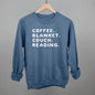 Coffee Blanket Couch Reading Ivy + Cloth