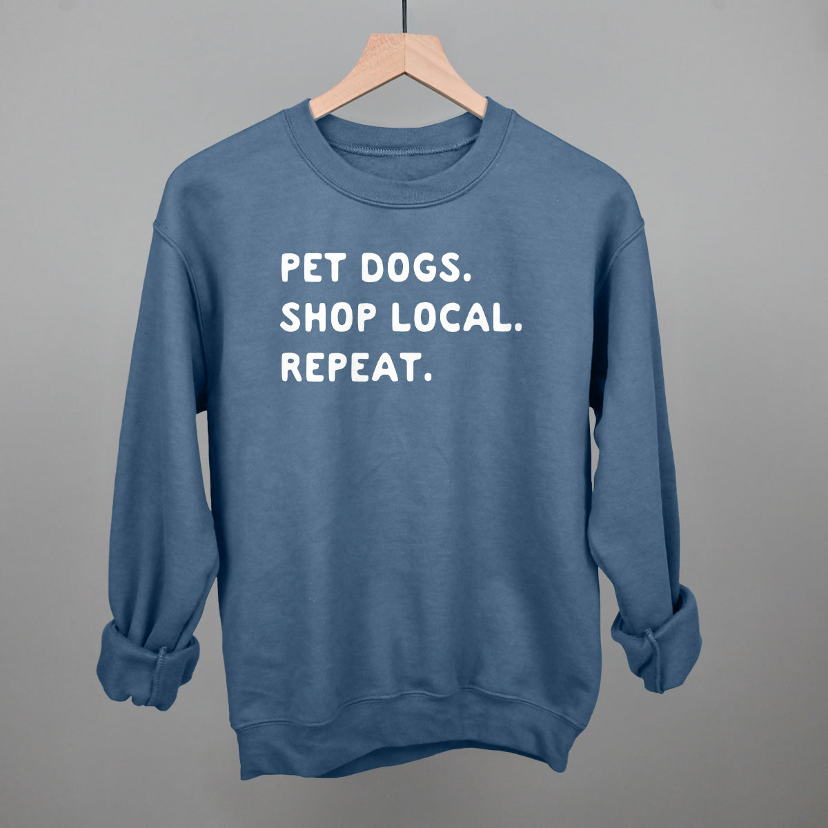 Pet Dogs. Shop Local. Repeat. Ivy + Cloth