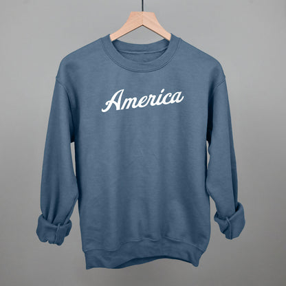 Vintage America (White Ink) Ivy + Cloth