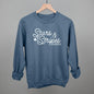 Stars & Stripes White Script Ivy + Cloth