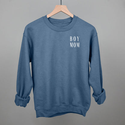 Boy Mom Block (Left Chest) Ivy + Cloth