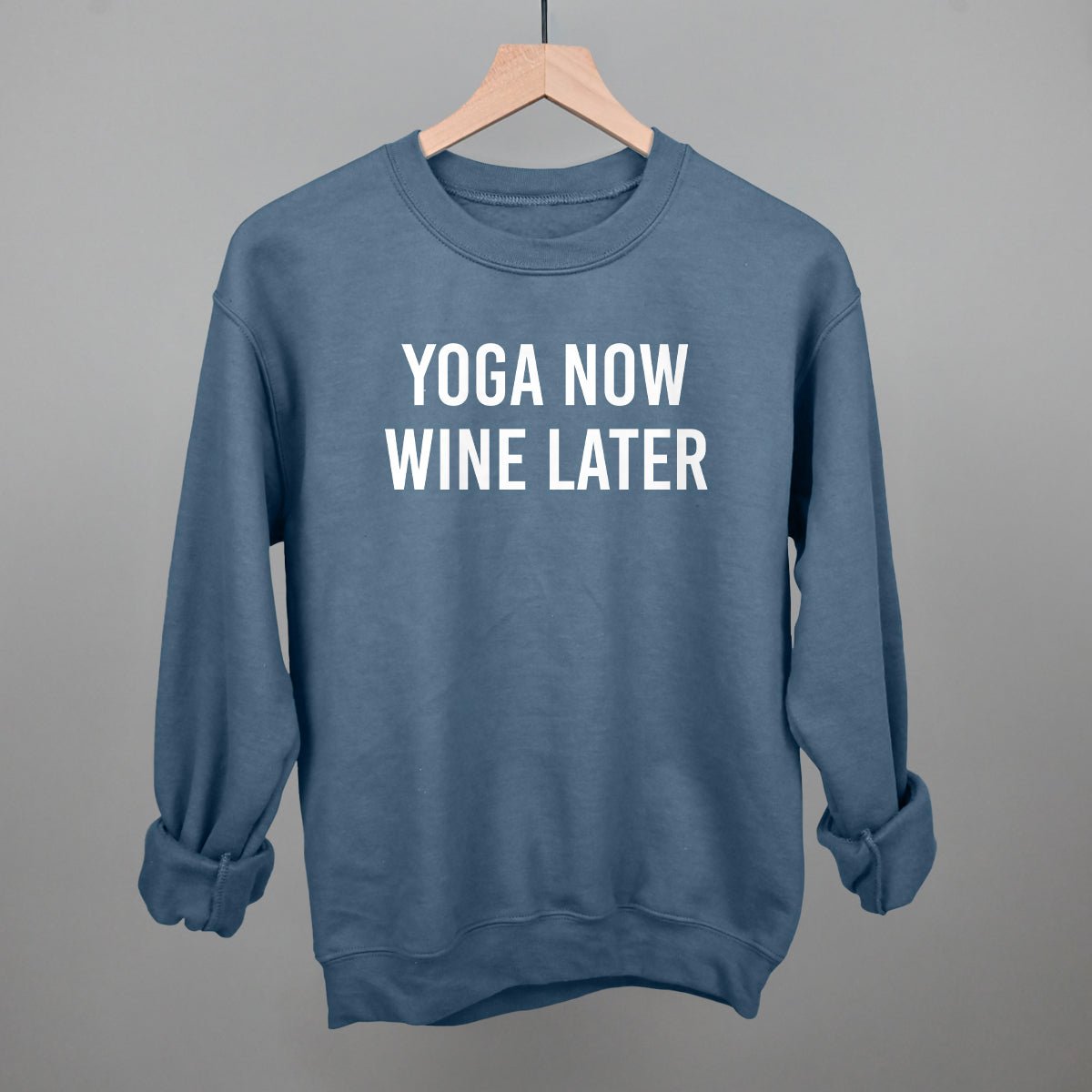 Yoga Now Wine Later Ivy + Cloth