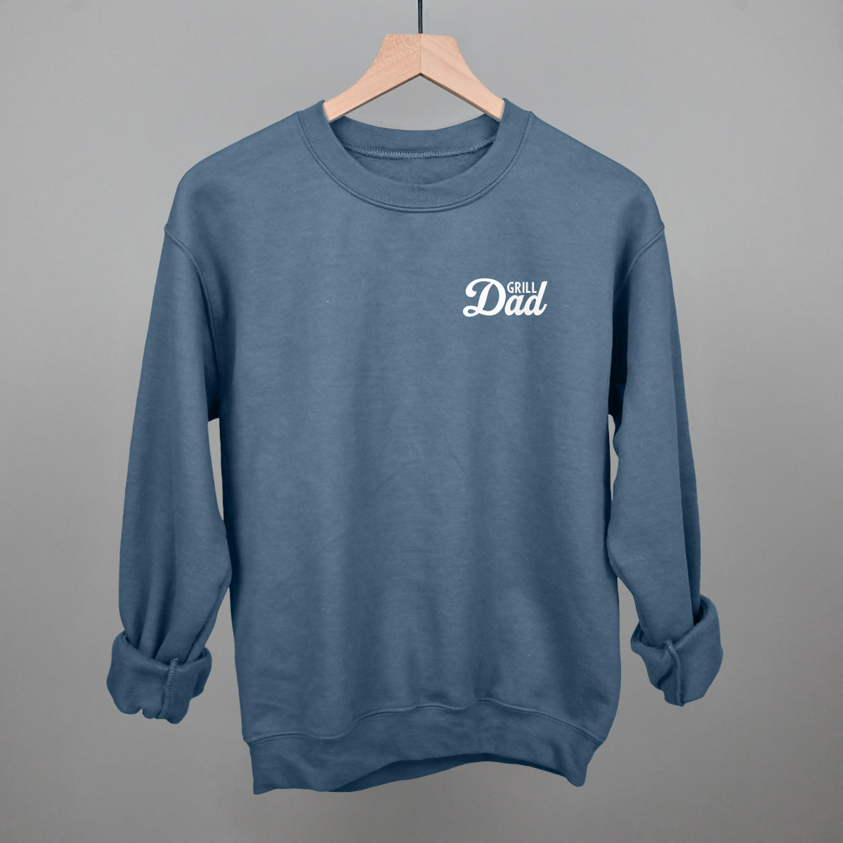 Grill Dad (White) (Left Chest) Ivy + Cloth