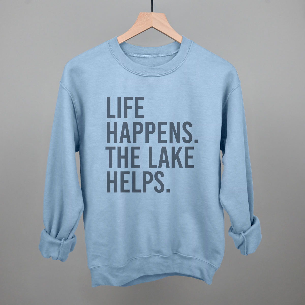 Life Happens. The Lake Helps. Ivy + Cloth