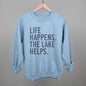 Life Happens. The Lake Helps. Ivy + Cloth