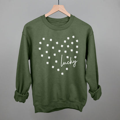 Lucky (Heart Shamrocks) Ivy + Cloth