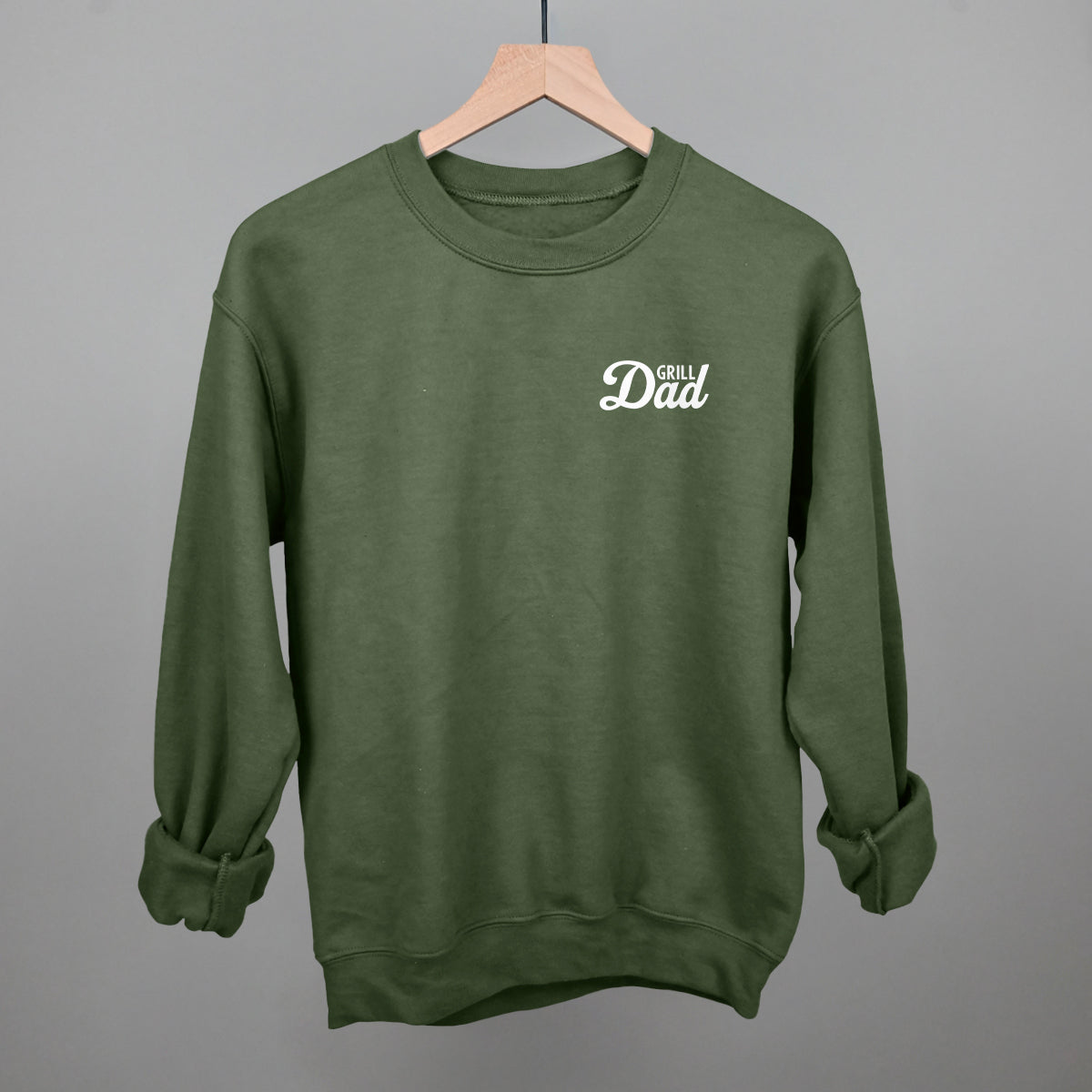 Grill Dad (White) (Left Chest) Ivy + Cloth