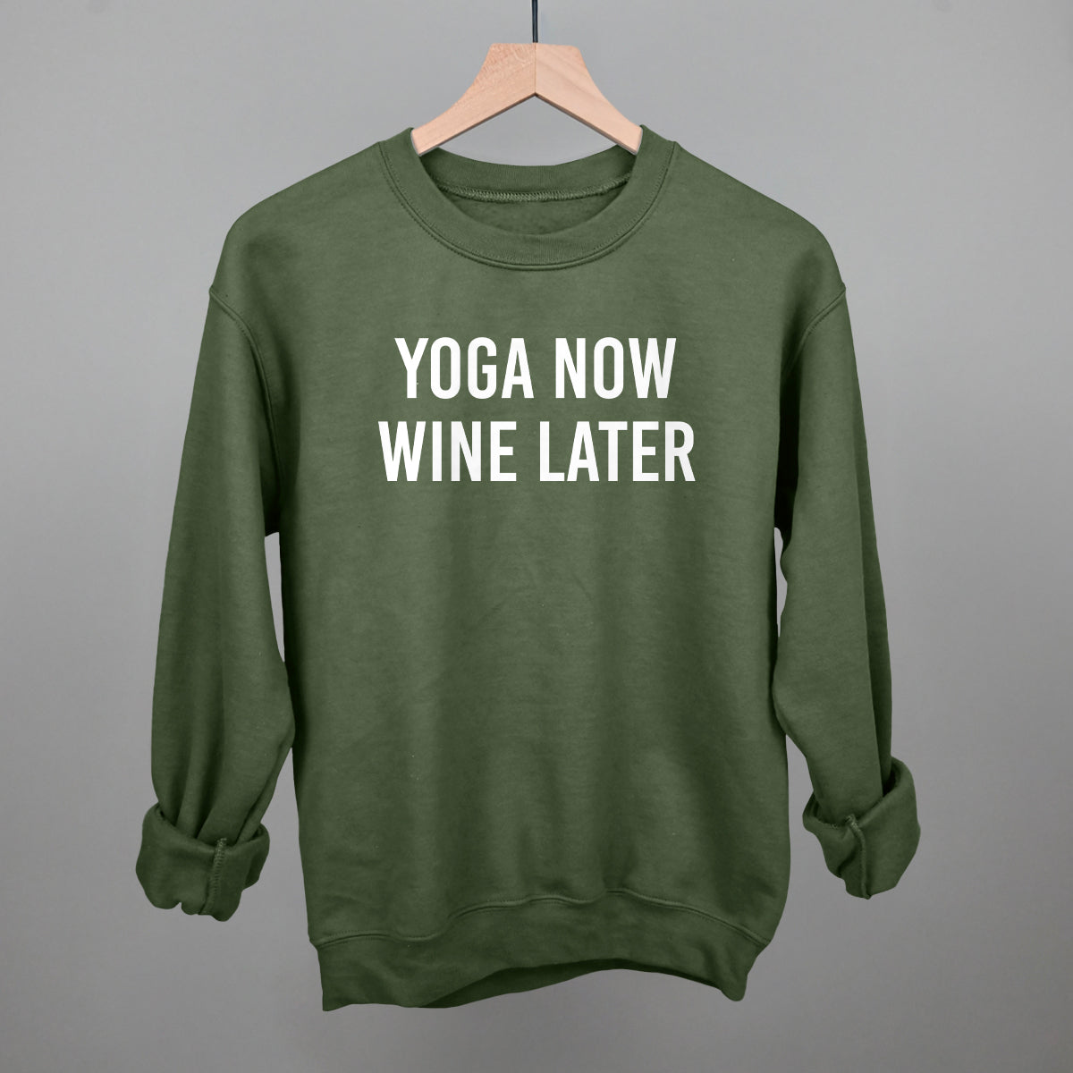 Yoga Now Wine Later Ivy + Cloth