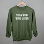 Yoga Now Wine Later Ivy + Cloth