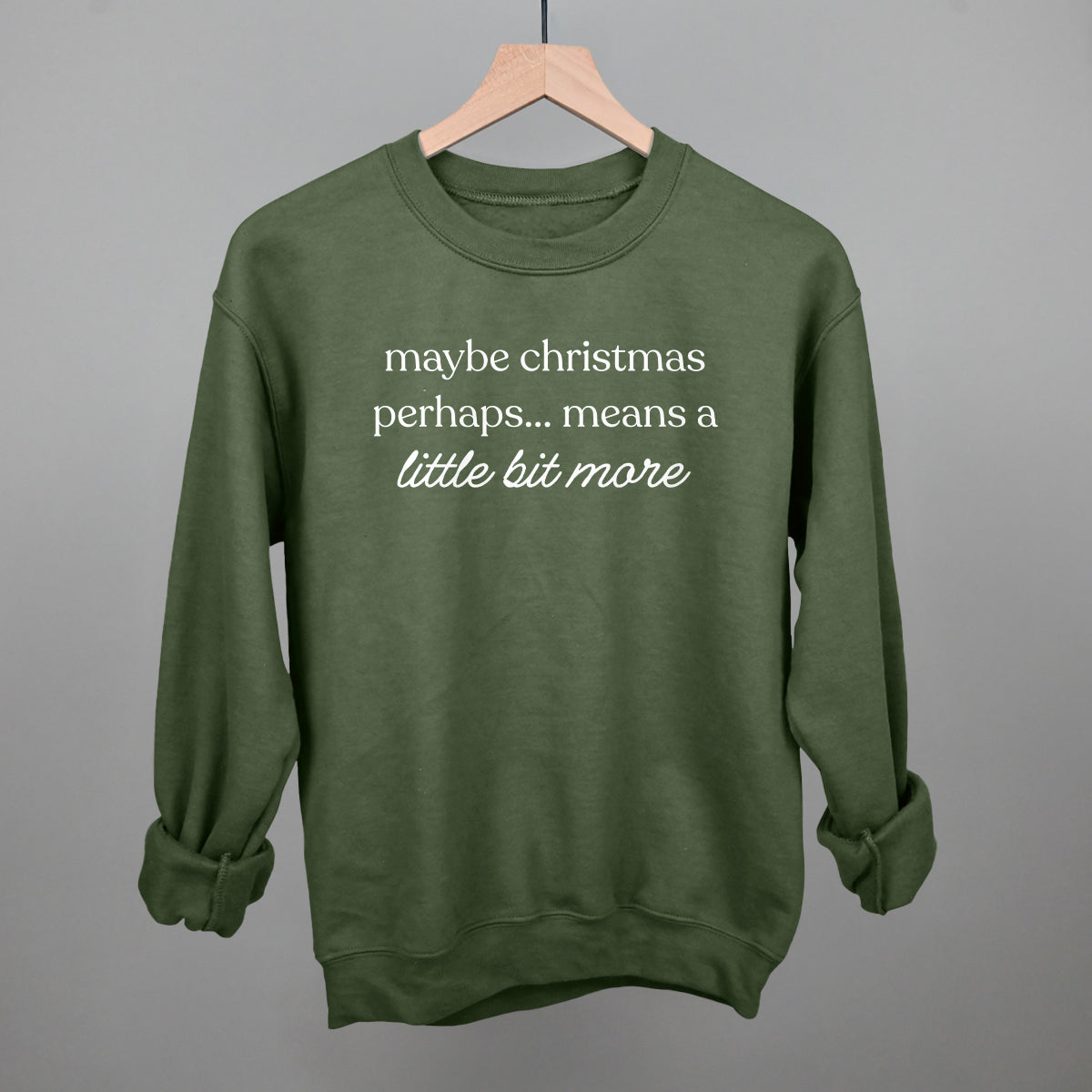 Maybe Christmas Perhaps Means A Little More Ivy + Cloth