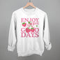 Enjoy The Good Days Strawberries Ivy + Cloth