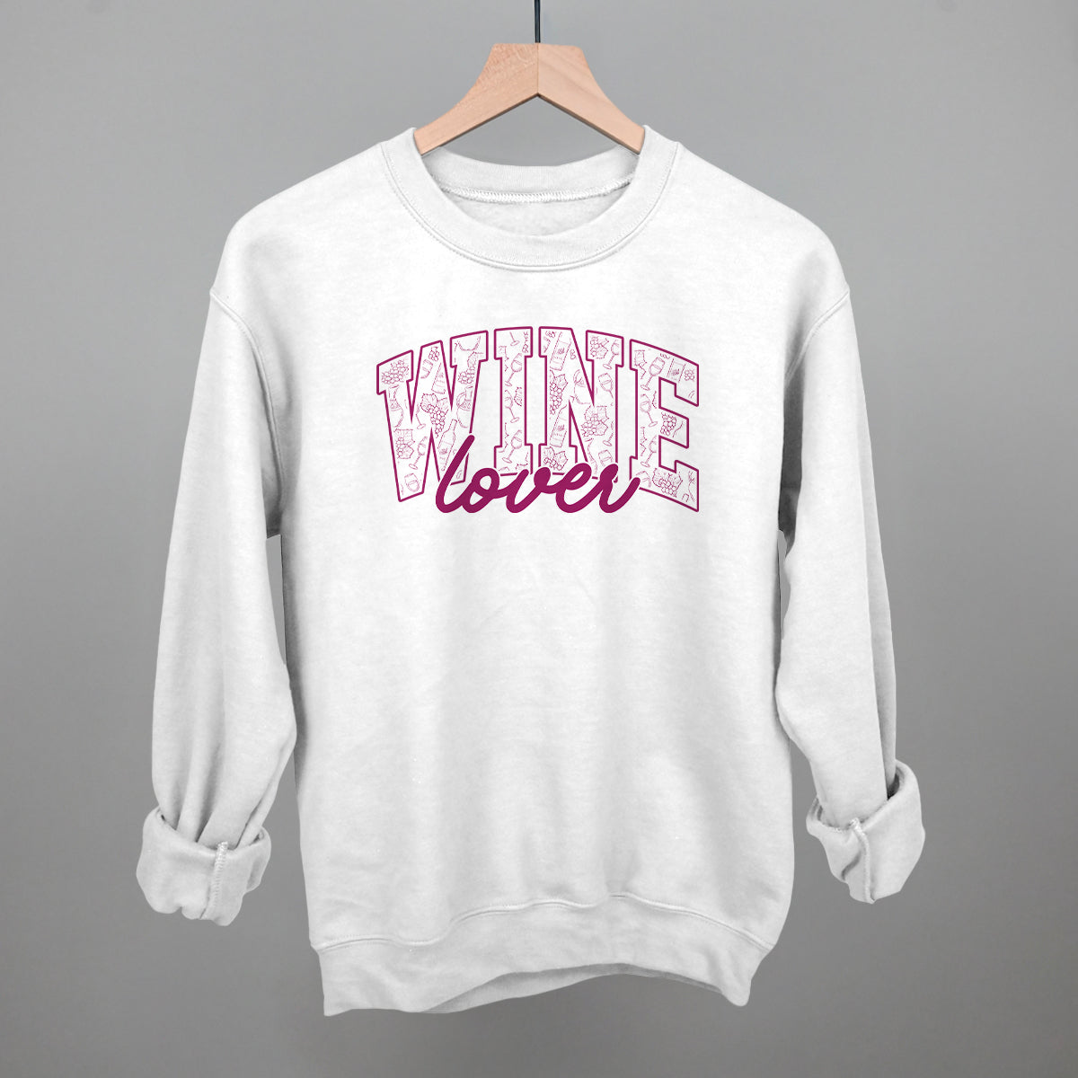 Wine Lover Arch + Script Ivy + Cloth