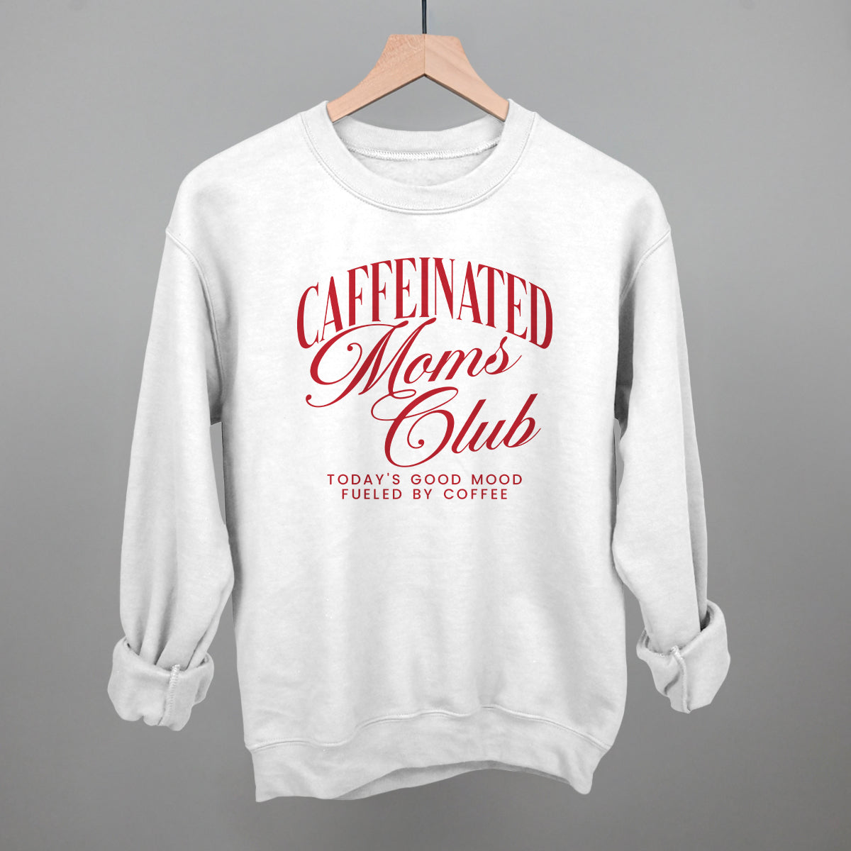 Caffeinated Moms Club (Red) Ivy + Cloth