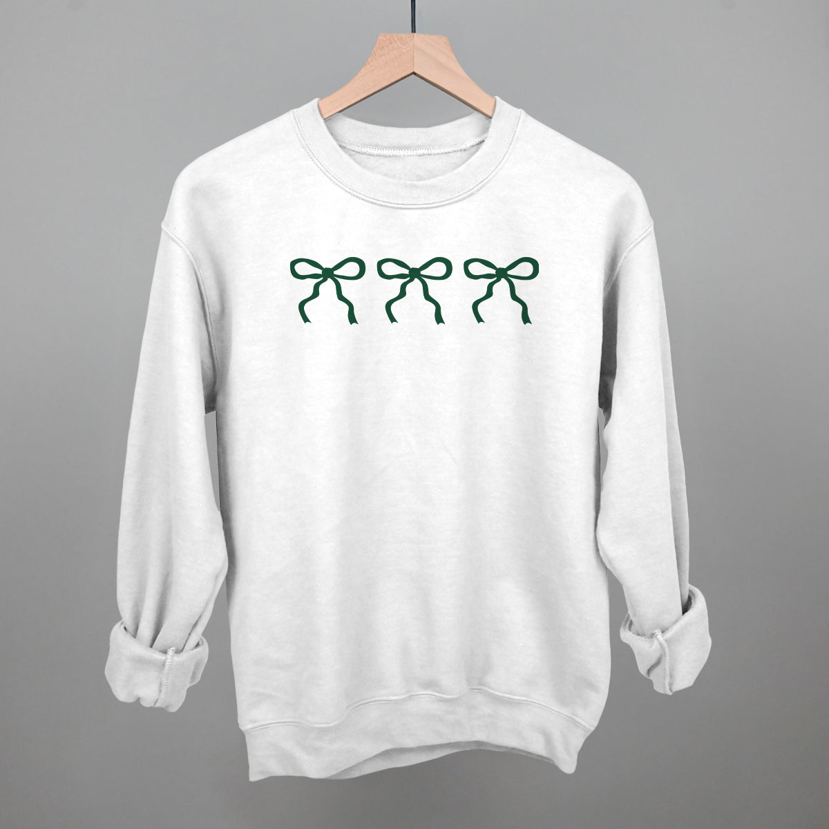 Bow Doodles (Green) Ivy + Cloth