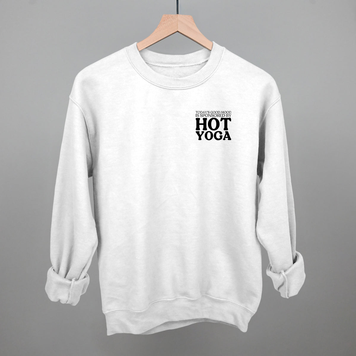 Mood Sponsored By Hot Yoga (Left Chest) Ivy + Cloth