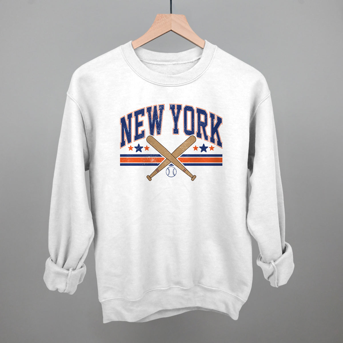 New York Baseball (Blue/Orange) Ivy + Cloth